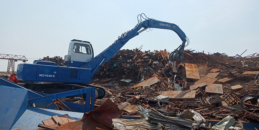 雙動力抓鋼機 雙動力抓鋼機