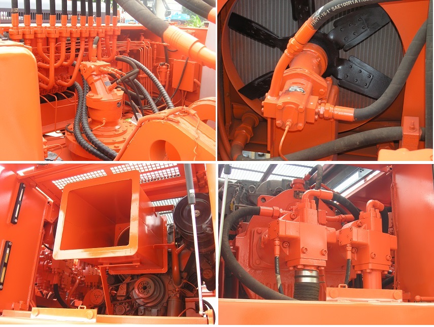 挖掘機、抓鋼機、抓料機、報廢汽車拆解機配件